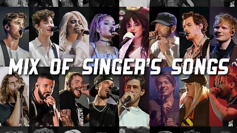 TOP Famous Singers Most Streamed in One Song | Live Performance | Viral Music Mashup