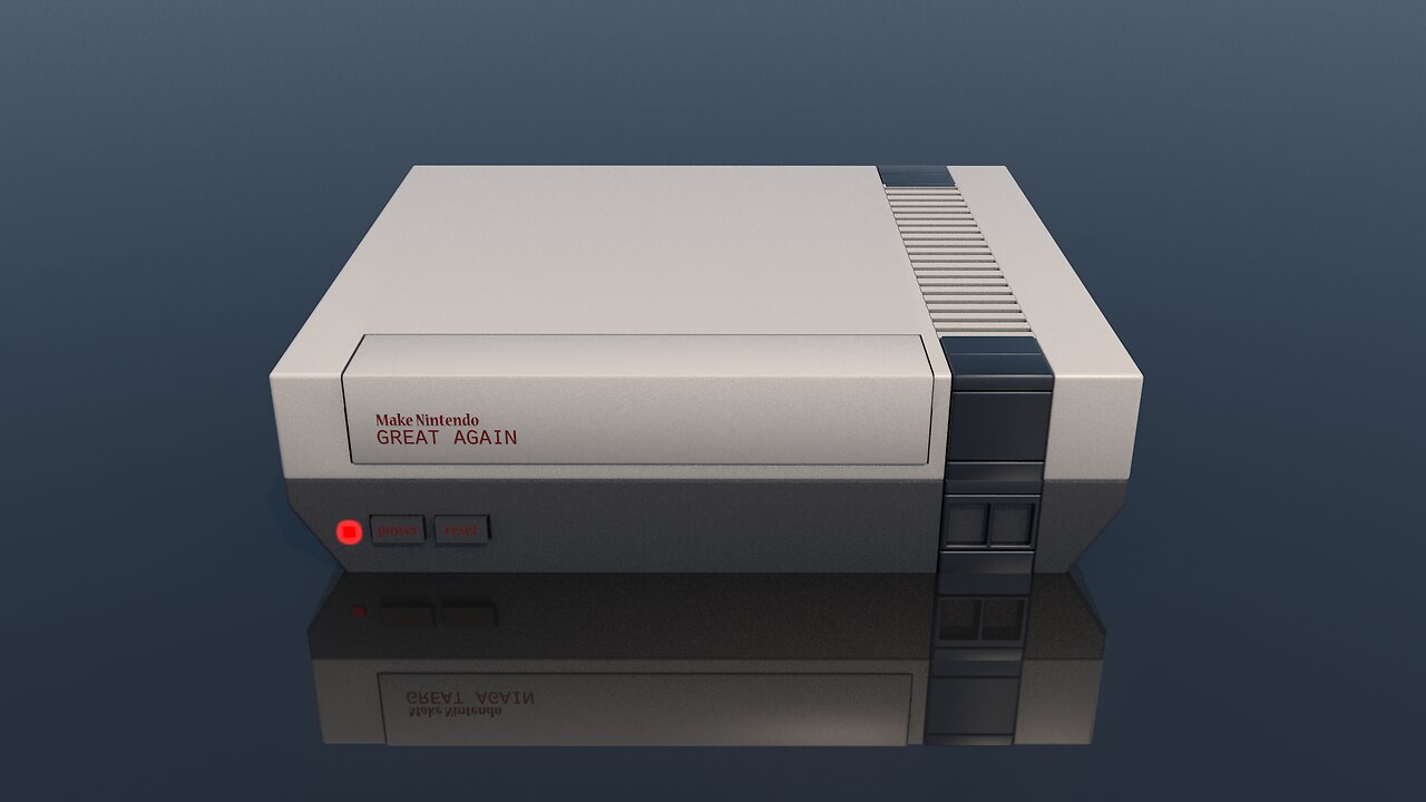 Making a Classic NES 3D Model – Part 1