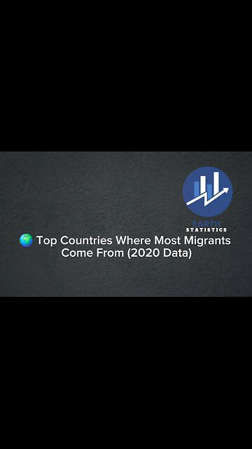 Top Countries Where Most Migrants Come From (2020 Data)...