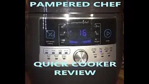 Pampered Chef Quick Cooker Review