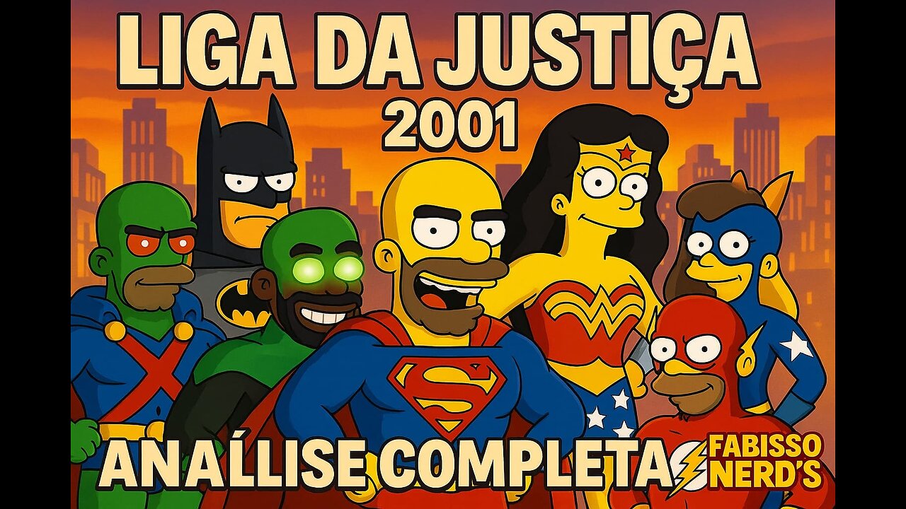 🦹🏻♂💪🏻Liga da Justiça (2001) - A Análise Mais Completa da Animação Que Marcou Gerações!