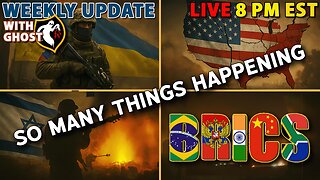 Weekly Update With Ghost For July 7, 2025 | LIVESTREAM BEGINS 8:00 PM EDT