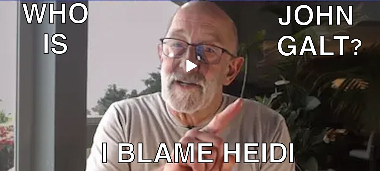 Clif High - I Blame Heidi. WHO IS John Galt?