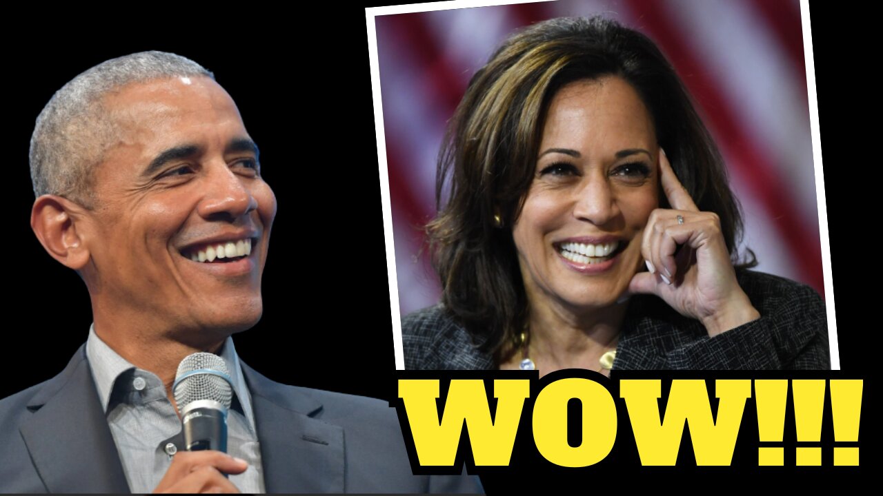 NEW BOOK Reveals What Obama Did to End Harris’ Campaign