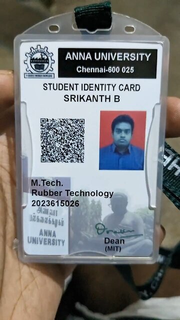 post graduation id card