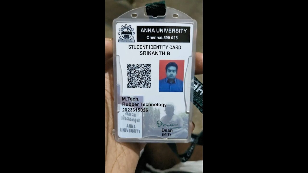 post graduation id card