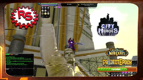Titan Maximus Standing Tall - Project Epoch: Loading - City Of Heroes - World Of Warcraft