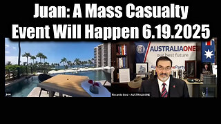 Riccardo Bosi & Juan O Savin Emergency Broadcast 9.19.25: A Mass Casualty Event Will Happen