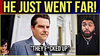 Holy CRAP!! Matt Gaetz JUST Dropped a BOMBSHELL, EXPOSES WHy he is not Attorney General