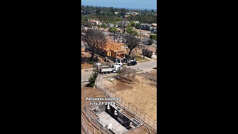 Pacific Palisades Update: houses are beginning to rise from the ashes and