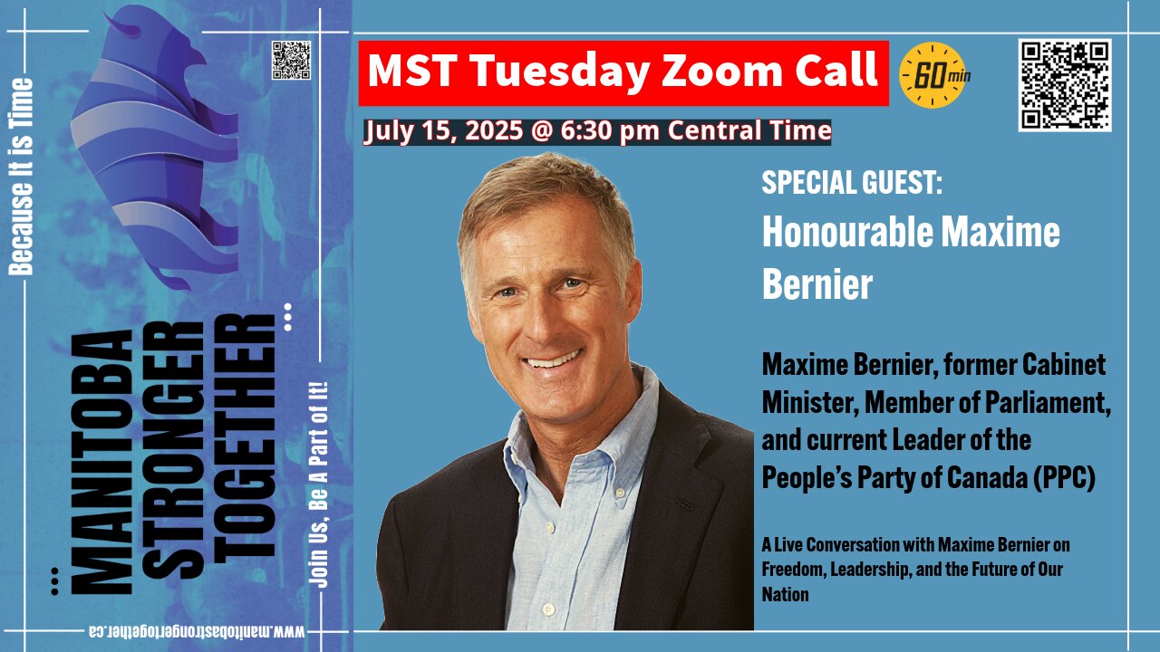 Canada at a Crossroads: Maxime Bernier on Freedom, Leadership, and the Future of Our Nation
