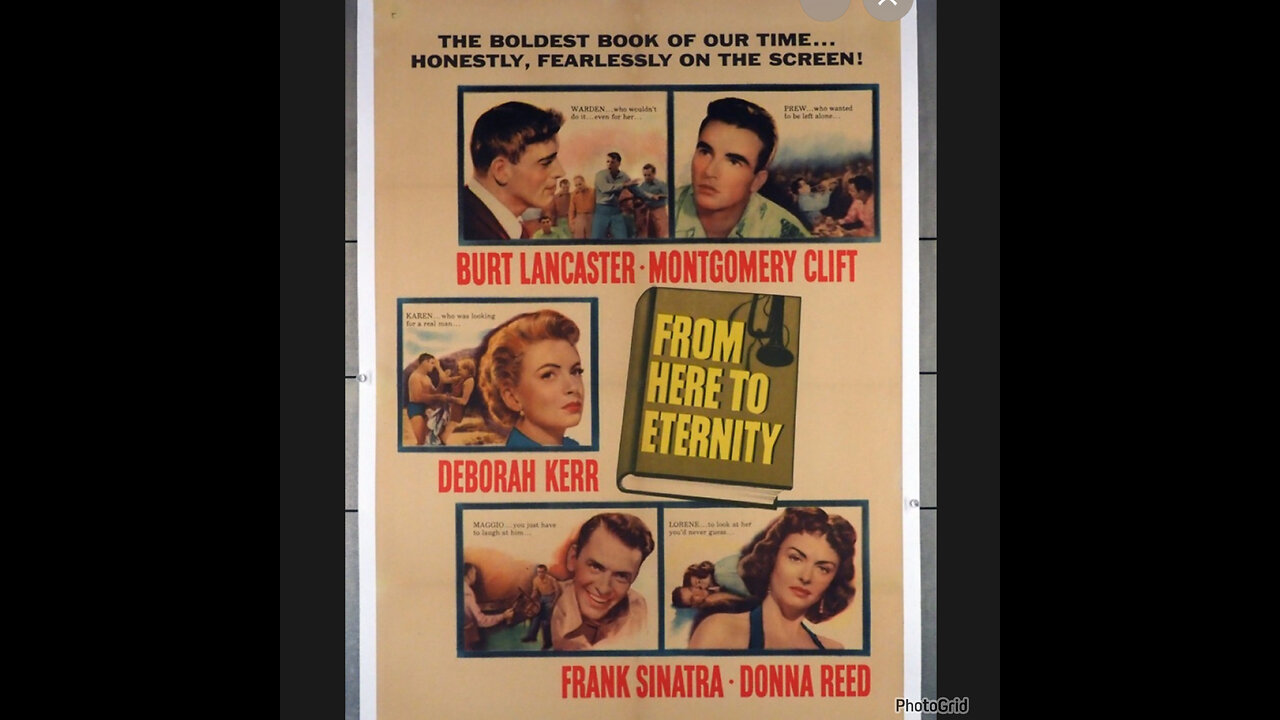 CS #112 From Here to Eternity (1953) Burt Lancaster, Deborah Kerr, and Donna Reed