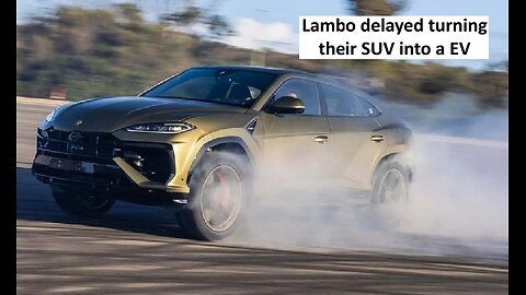 Lamborghini delays turning SUV into a EV