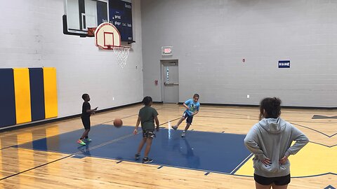 Blasian Babies Start The 2025 YMCA Youth Basketball Season With Practice Drills, Shots, Positioning!