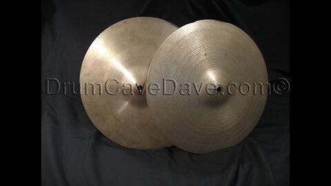 14” Vintage Zildjian NEW BEAT Hi Hats