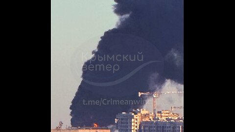 More fire in Simferopol…