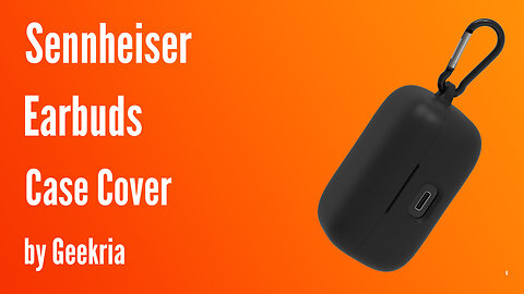 Sennheiser Ecarbuds Case Cover | Geekria