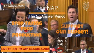 Question Period – November 4, 2025 – The NAP