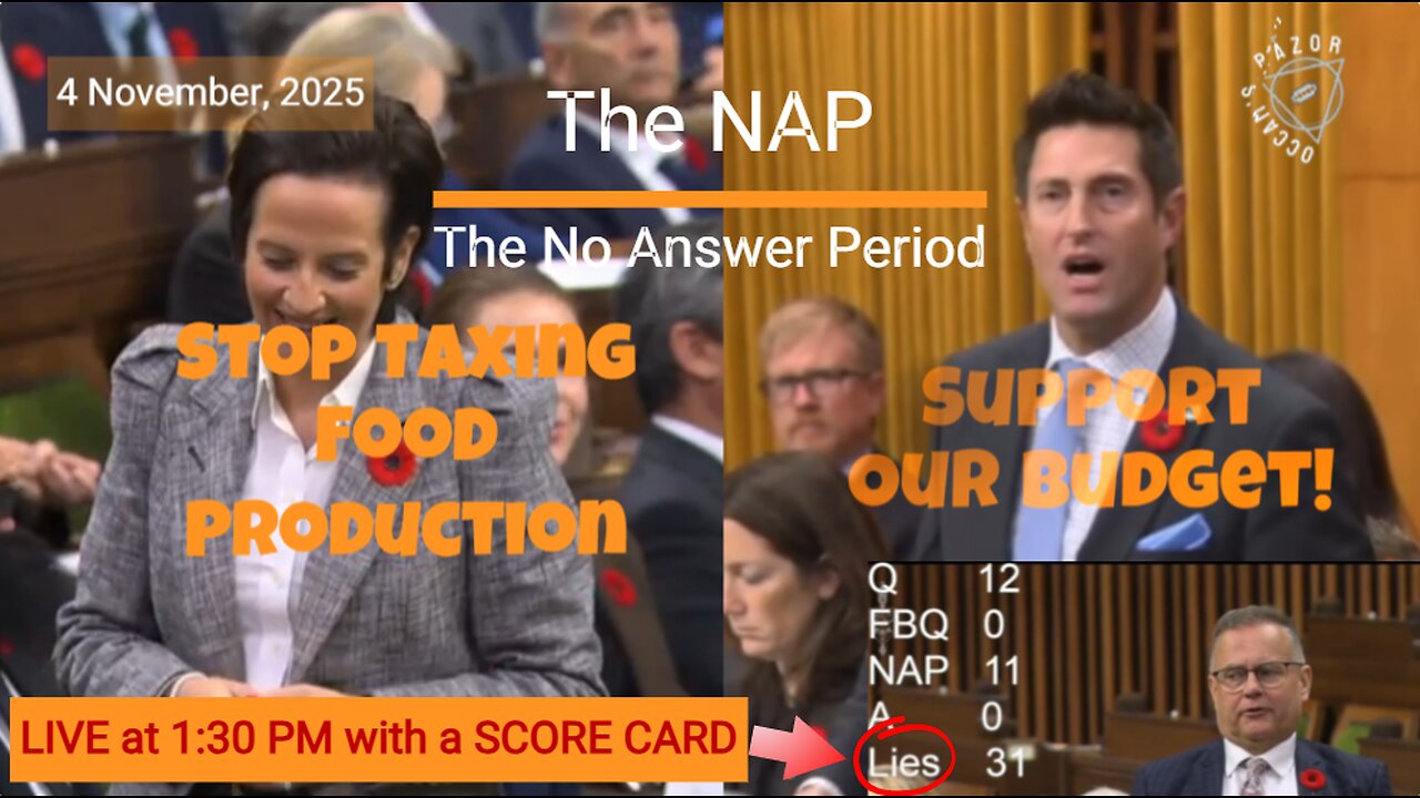 Question Period – November 4, 2025 – The NAP