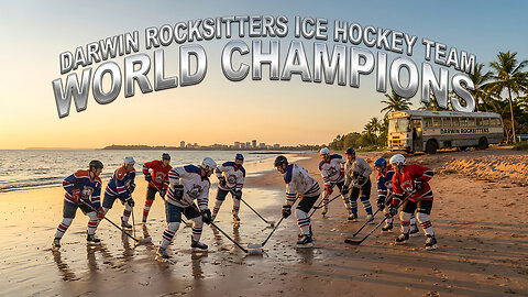 Darwin Rocksitters Ice Hockey Team World Champions