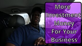 Why African Americans should start their own businesses (Re Investment Money) #blackentrepreneur