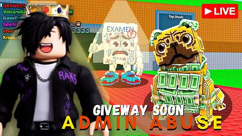 🔴GIVEWAY SOON 🔴 STEAL A BRAINROT LIVE | STEAL A BRAINROT #roblox