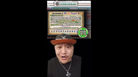 The US Debt Clock dropped a Declaration against the Fed. Then it led us to a 34-page red pill PDF -