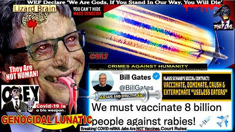 Bill Gates Caught Carpet Bombing Americans With Lab-Made 'Frankenstein' Rabies Virus