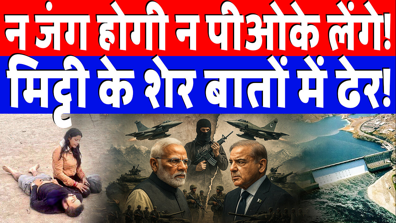 न जंग होगी न पीओके लेंगे! मिट्टी के शेर बातों में ढेर! Desh live | Sahal Qureshi