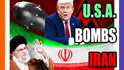 🚨🚨🚨BREAKING: THE USA HAS BOMBED IRAN 🟠⚪🟣