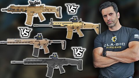 Battle of the Short Stroke Rifles | ACR vs SCAR 16 vs Spear LT vs Bren 2!