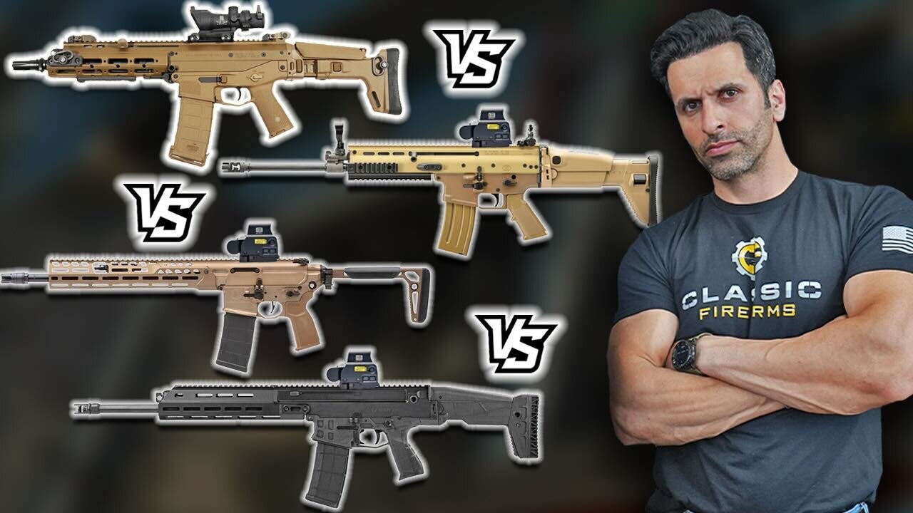 Battle of the Short Stroke Rifles | ACR vs SCAR 16 vs Spear LT vs Bren 2!