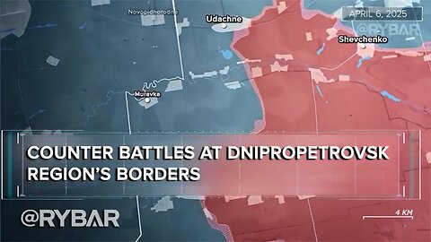 ►🚨▶⚡️🇺🇦⚔️🇷🇺 Rybar’s Analysis: At the Border of Dnipropetrovsk Oblast | May 07, 2025