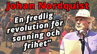 "Det är dags att se klart. Det är dags att stå upp." Johan Nordquists tal på demonstrationen