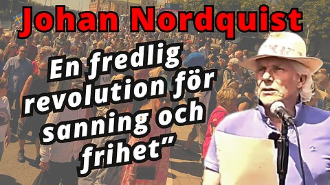 "Det är dags att se klart. Det är dags att stå upp." Johan Nordquists tal på demonstrationen