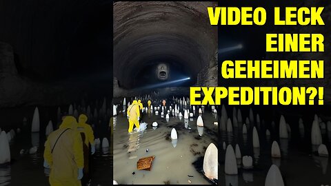 Geleaktes Filmmaterial einer Expedition unter den Pyramiden