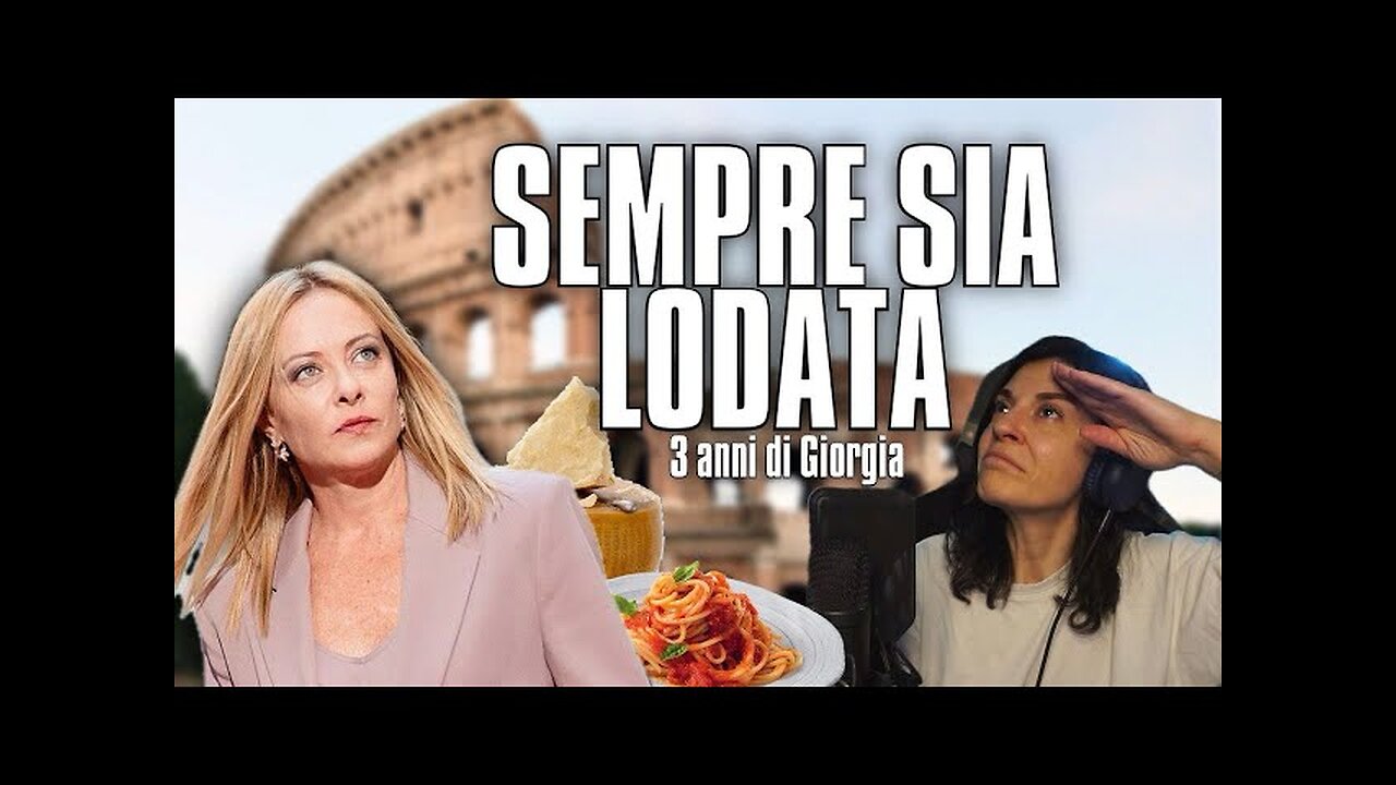 SEMPRE SIA LODATA 3 anni di governo di Giorgia Meloni in ITALIA💩 RASSEGNA STAMPA TUTTI I POLITICI SONO SERVI E SCHIAVI E FANNO I CAMERIERI AI LORO PADRONI BANCHIERI e fanno benissimo a prendere per il culo gli italiani che li votano..