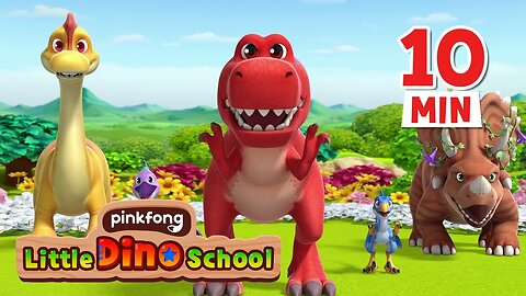 Welcome to Dino School : Part 2 | Dinosaur Cartoon | Pinkfong Dinosaurs for Kids