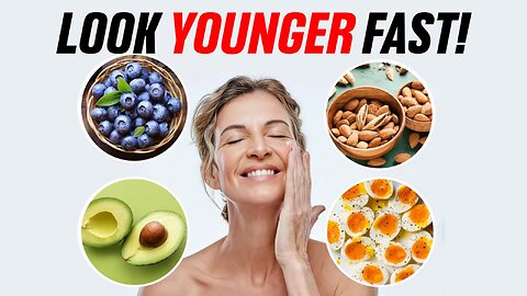 10 Foods You MUST Eat Daily to Look & Feel 10 Years Younger! (Shocking Benefits!) #antiaging #health