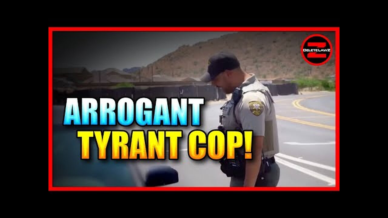 ARROGANT COP PULLS OVER RANDOM DRIVERS