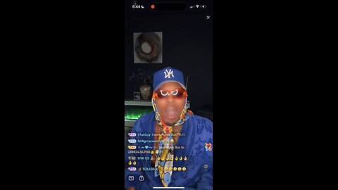 DAREAL SUPABIHH READS LATENIGHT HE COMES UP ON THE LIVE