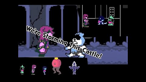 Deltarune Chapter 1 ll Storming Card Castle! Pt 05