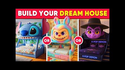 Would You Rather - Build Your Luxury Fantasy House 🏡👿🤑 Quiz Alien