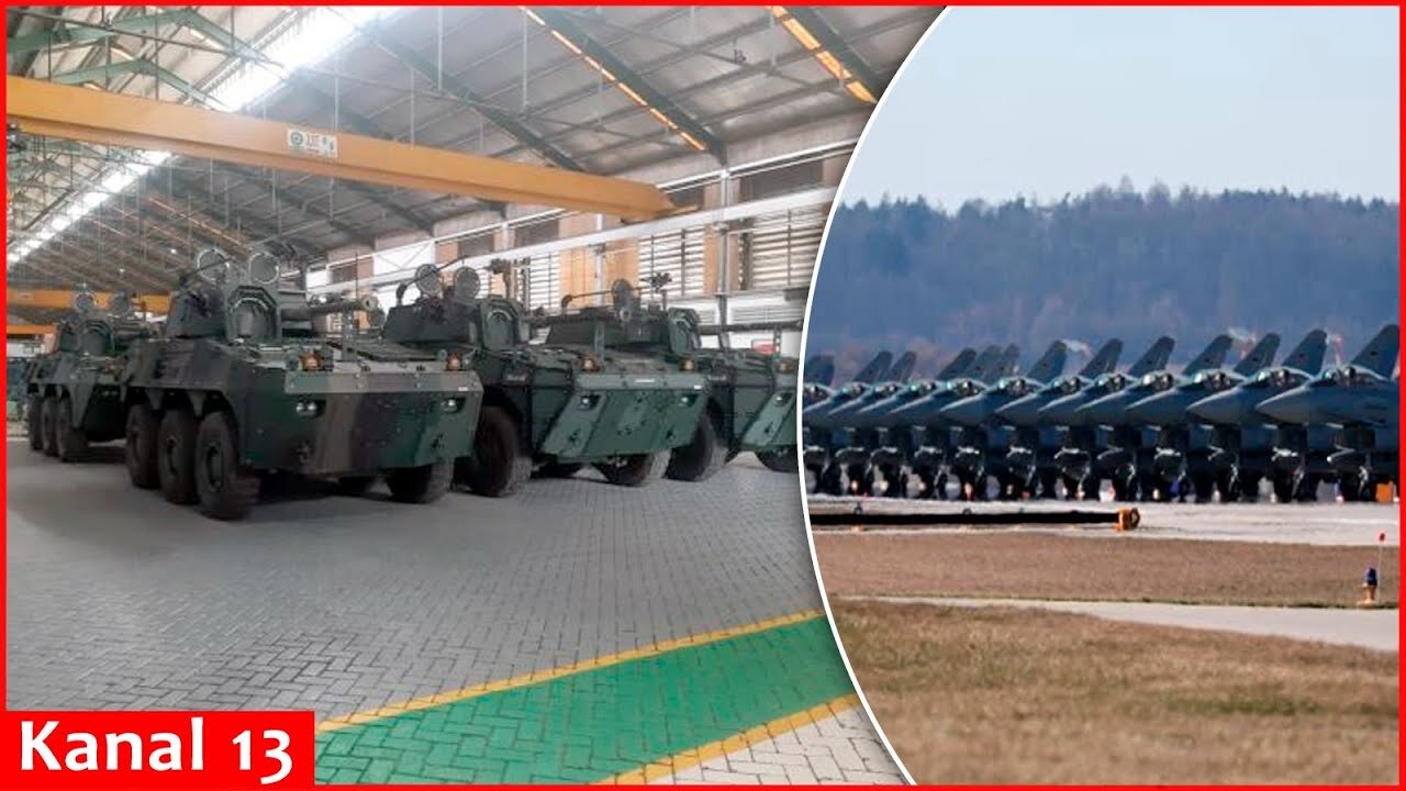 Germany prepares to order 8.5 thousand armored vehicles 20 additional Eurofighter jets for the army