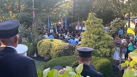 LFD Attends 9/11 Memorial Ceremony
