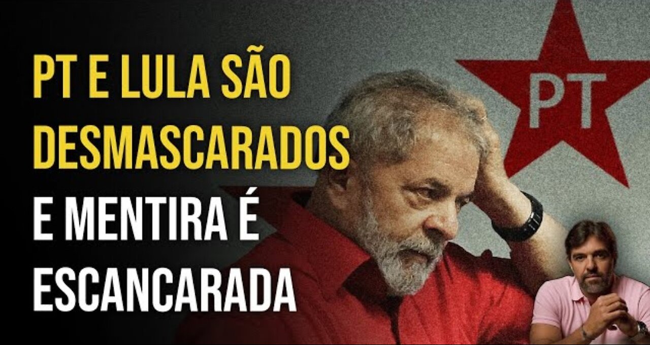 PT E LULA SÃO DESMASCARADOS E MENTIRA É ESCANCARADA | BRUNO MUSA