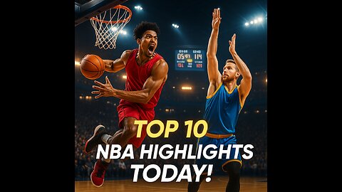 Top 10 NBA highlights today