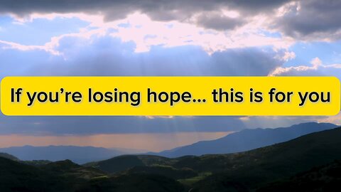 “How to Find Hope on the Days You Feel Empty”
