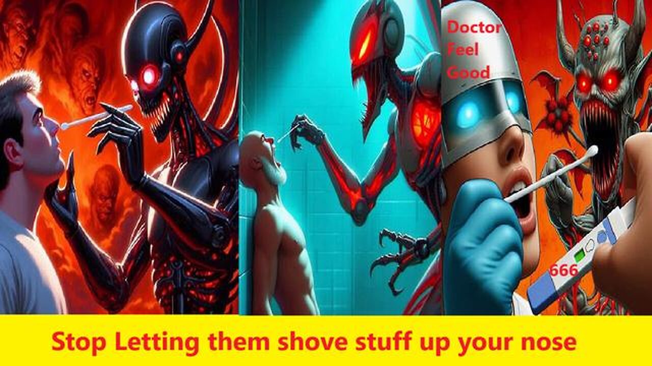 Nasal Swab Vaccine Delivery Device Patent and a Dream I had about new testing mandates