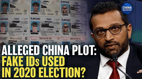 FBI Hands Congress Intel on Alleged CCP Interference in 2020 US Election